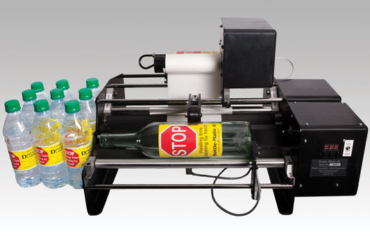 Bottle label applicator