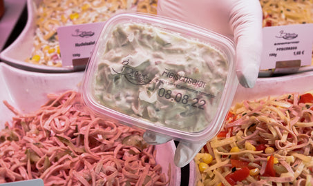 marquage date lot plastique alimentaire