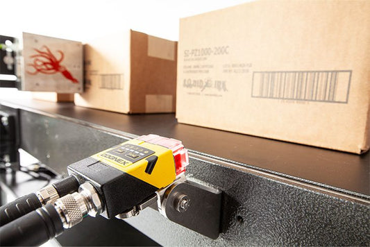 scanner industriel ligne de production